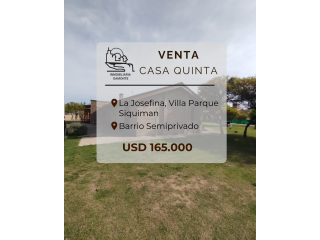 Casa Quinta con Pileta y Parque B La Josefina