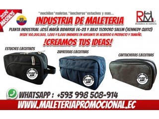 Articulos Promocionales en Ecuador Industria de Maletería