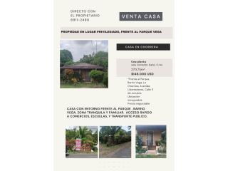 Vendo casa en Chorrera